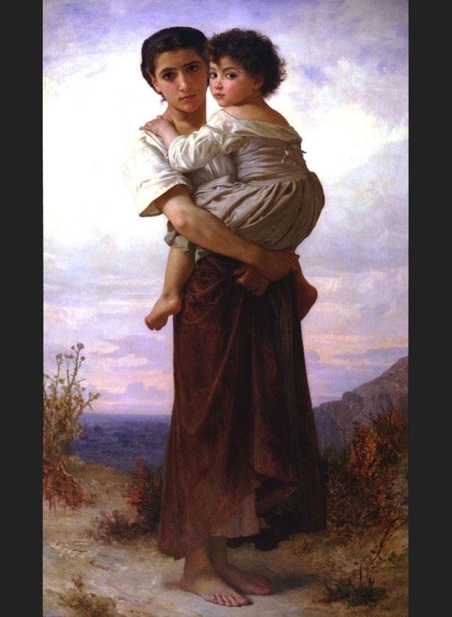 William Bouguereau Young Gypsies